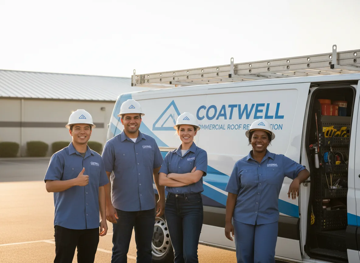 Commercial roof coating company in Ransom, IL